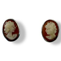 Ohrringe Mandile 1922 Dame Cammei  in Silber Conchiglia 2MORCM14